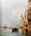 Canale Della Giudecca Franz Richard Unterberger Venecia